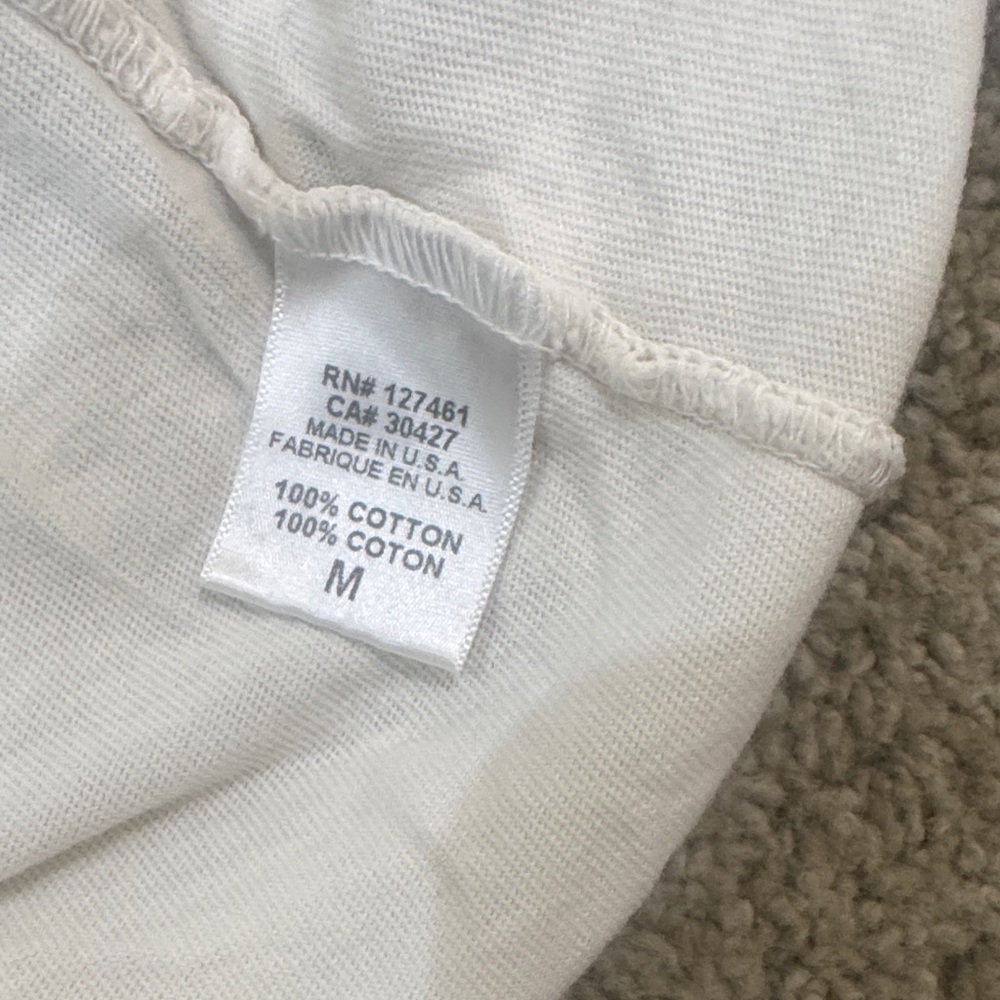 Wildfox Cream Graphic Tee with Black Text - Picture 4 of 5
